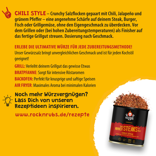 The winner steaks it all - Chili Style