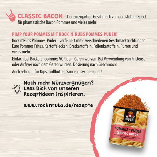 Pommes-Puder - Classic Bacon