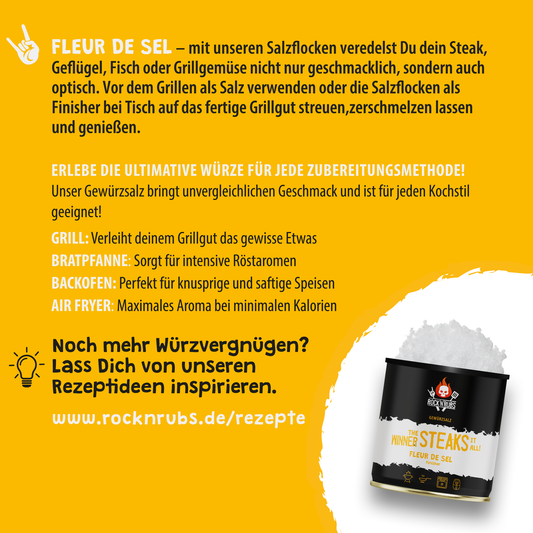 The winner steaks it all - Fleur de Sel