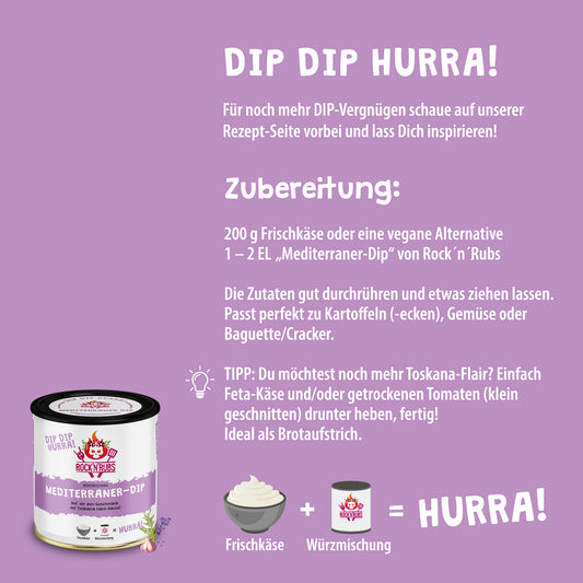 Dip Dip Hurra - Mediterraner Dip