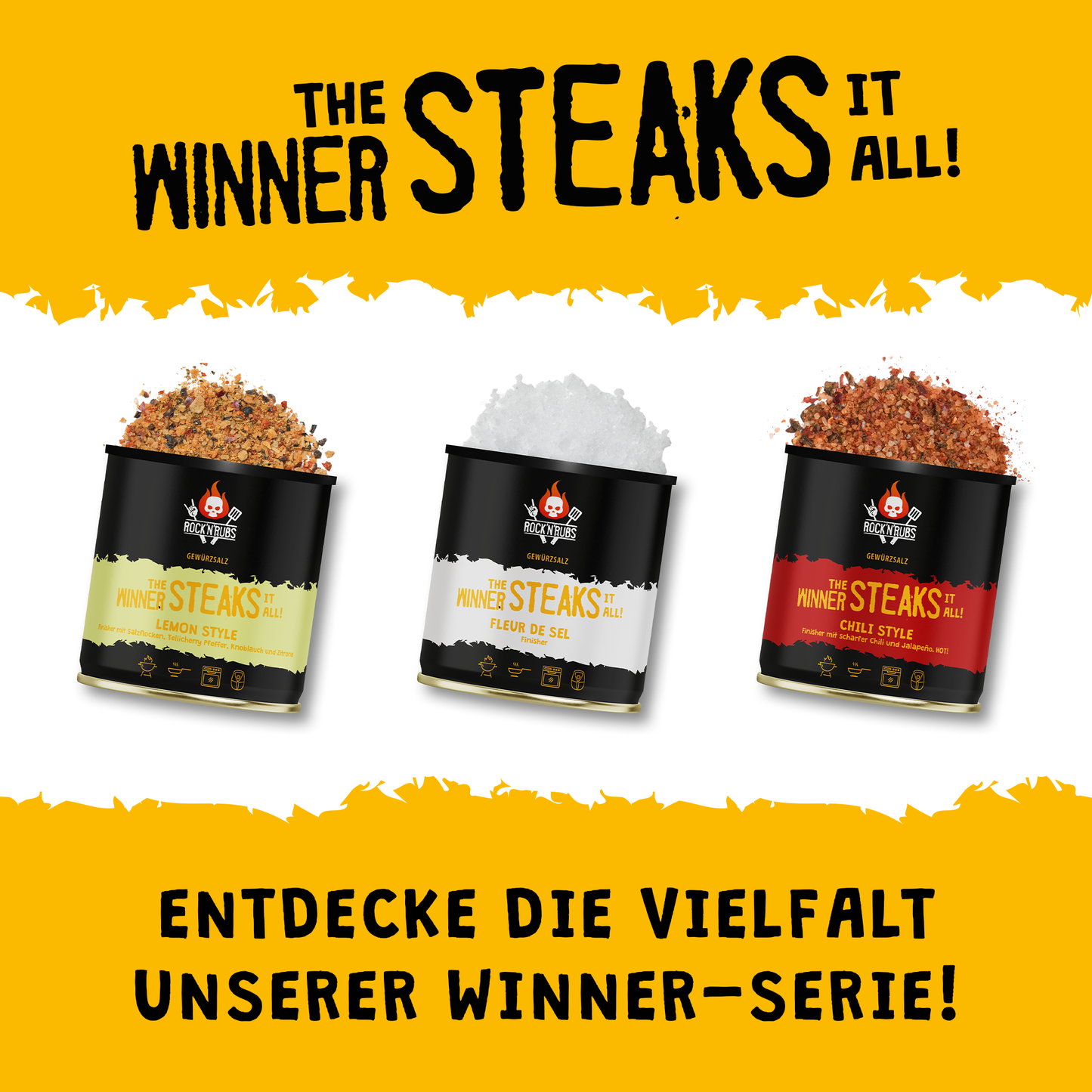 The winner steaks it all - Classic Style