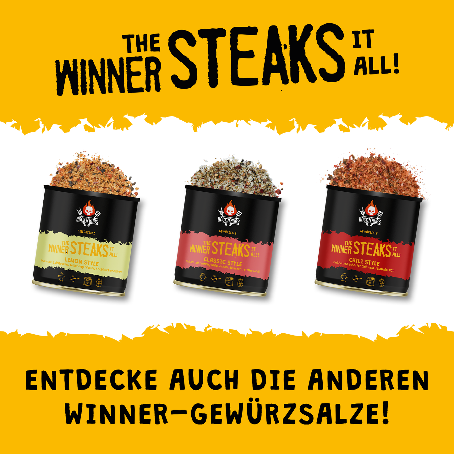 The winner steaks it all - Fleur de Sel