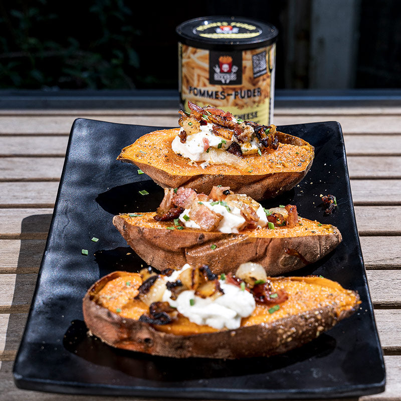 Pommes-Puder - Roasted Garlic + Cheese