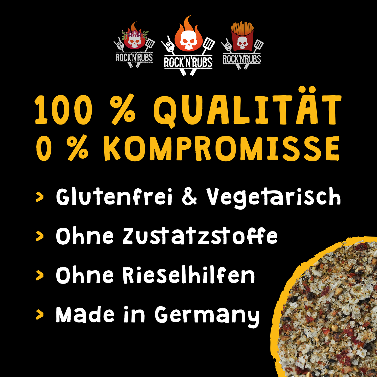 Pommes-Puder - Roasted Garlic + Cheese