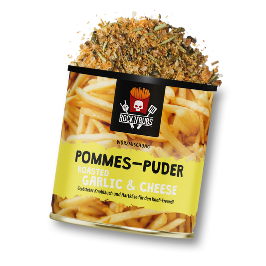 Pommes-Puder - Roasted Garlic + Cheese