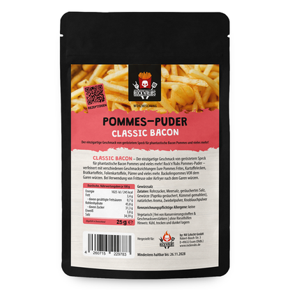 Probebeutel - Pommes-Puder - Classic Bacon