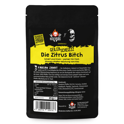 Probebeutel - Geiler Scheizzz - Die Zitrus Bitch