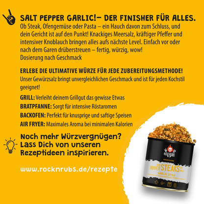 The winner steaks it all - Garlic Style