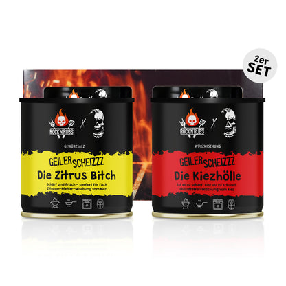 2er Set - Geiler Scheizzz Die Zitrus Bitch & Die Kiezhölle