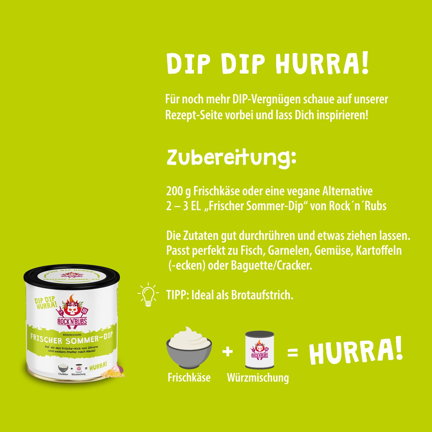 Dip Dip Hurra - Frischer Sommer Dip