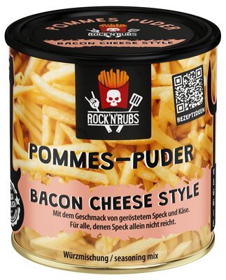 Pommes-Puder - Bacon-Cheese