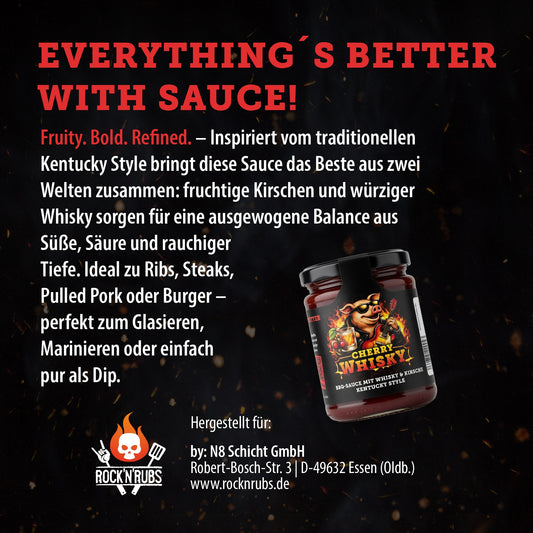 Cherry Whisky BBQ Sauce