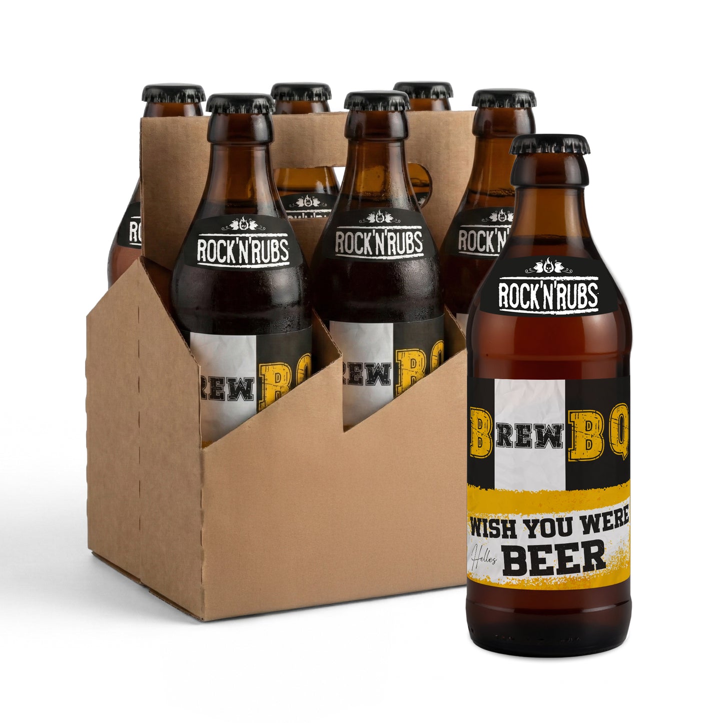 6x BrewBQ Beer