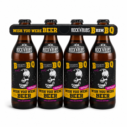 4x Geiler Scheizzz BrewBQ Beer