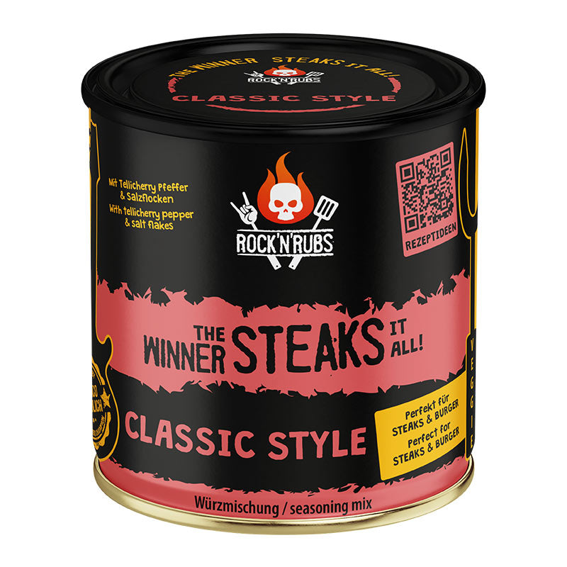 The winner steaks it all - Classic Style